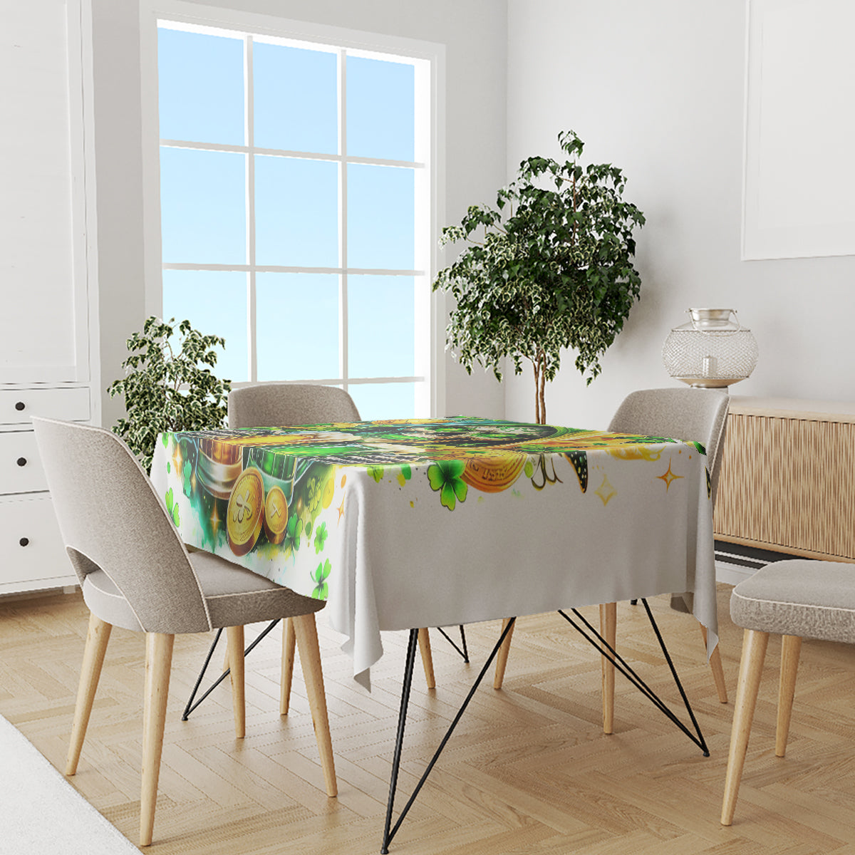 Irish Skull Tablecloth To Wash Down Another Beer To Wash Down This Beer - Wonder Print Shop