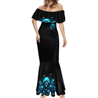 Witch Skull Mermaid Dress The Good Girl In Me Got Tired Of The Bullshit - Wonder Print Shop