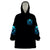 Witch Skull Wearable Blanket Hoodie The Good Girl In Me Got Tired Of The Bullshit - Wonder Print Shop