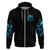Witch Skull Zip Hoodie The Good Girl In Me Got Tired Of The Bullshit - Wonder Print Shop