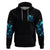 Witch Skull Zip Hoodie The Good Girl In Me Got Tired Of The Bullshit - Wonder Print Shop