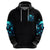Witch Skull Zip Hoodie The Good Girl In Me Got Tired Of The Bullshit - Wonder Print Shop