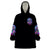 Fairy Skull Wearable Blanket Hoodie Bitch I'm Not A Princess I'm The Fucking Queen - Wonder Print Shop