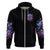 Fairy Skull Zip Hoodie Bitch I'm Not A Princess I'm The Fucking Queen - Wonder Print Shop