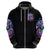 Fairy Skull Zip Hoodie Bitch I'm Not A Princess I'm The Fucking Queen - Wonder Print Shop