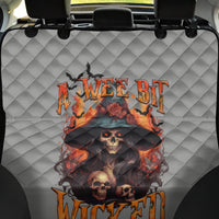 Witch Skull Back Car Seat Cover A Wee Bit Wicked - Wonder Print Shop