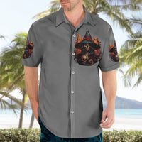 Witch Skull Hawaiian Shirt A Wee Bit Wicked - Wonder Print Shop
