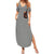 Witch Skull Summer Maxi Dress A Wee Bit Wicked - Wonder Print Shop