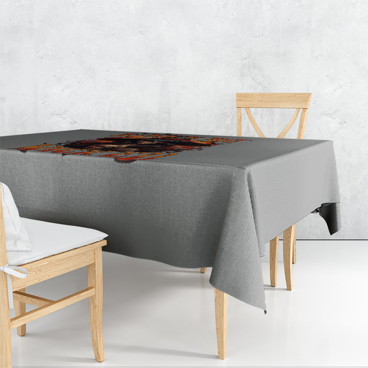 Witch Skull Tablecloth A Wee Bit Wicked - Wonder Print Shop