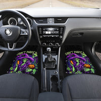 Witch Skull Car Mats Don't Make Me Get The Flying Monkey - Wonder Print Shop
