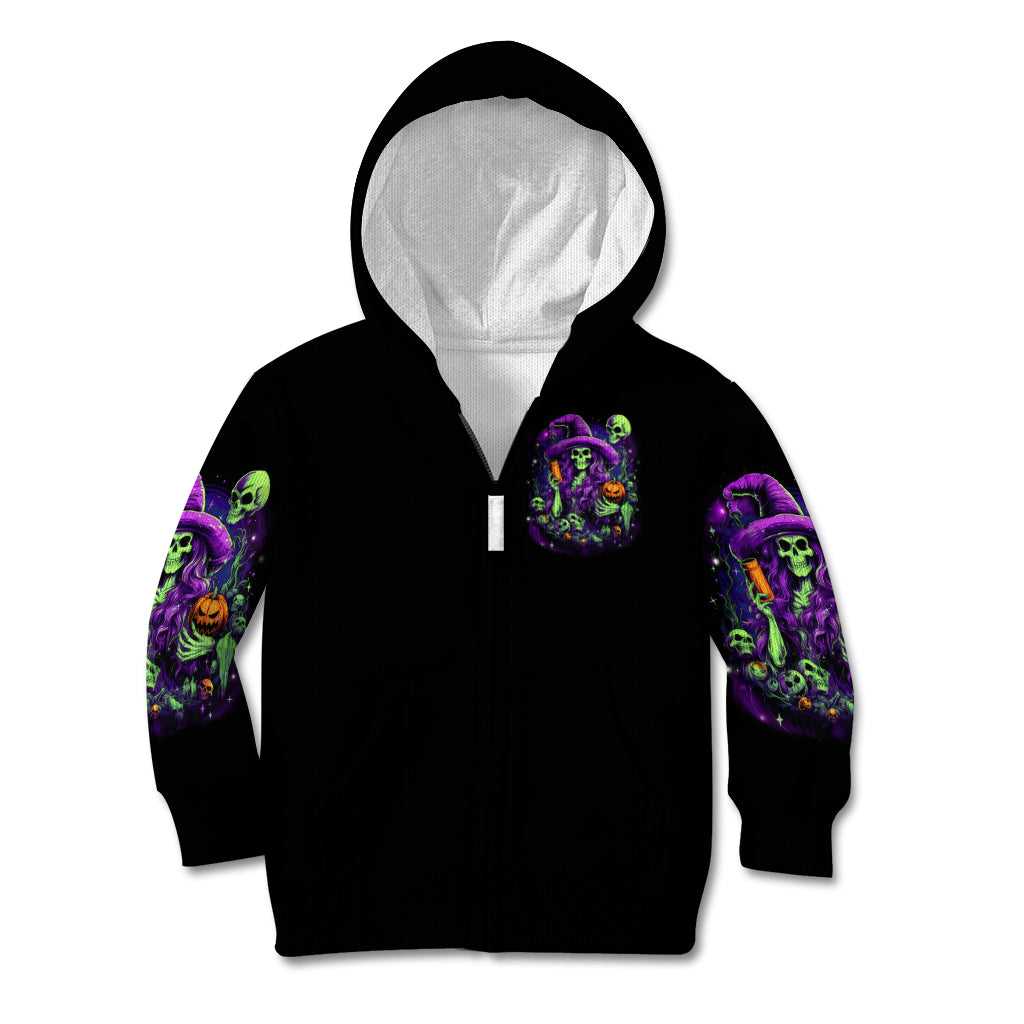 Witch Skull Kid Hoodie Don't Make Me Get The Flying Monkey - Wonder Print Shop
