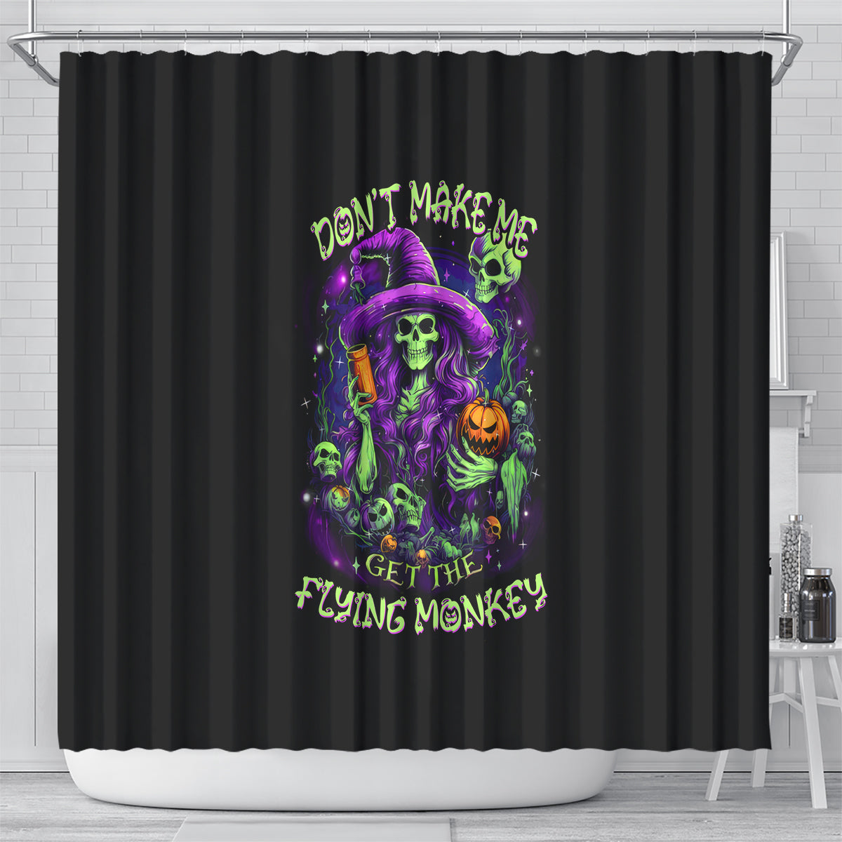 witch-skull-shower-curtain-dont-make-me-get-the-flying-monkey