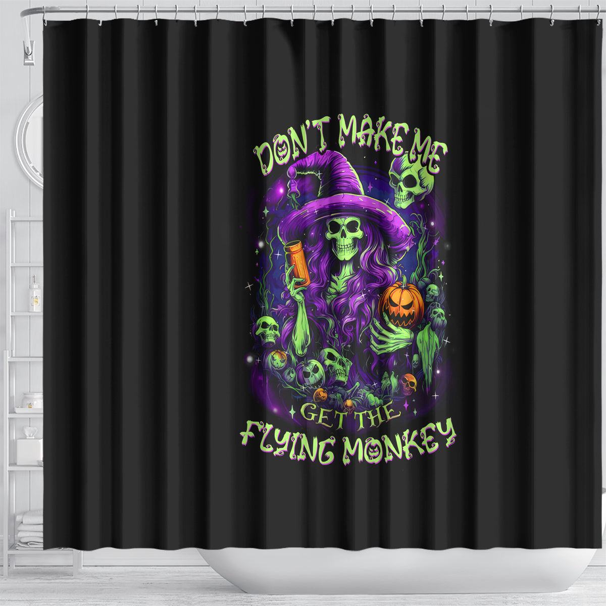 witch-skull-shower-curtain-dont-make-me-get-the-flying-monkey