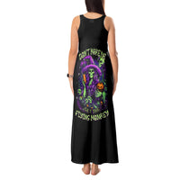 Witch Skull Tank Maxi Dress Don't Make Me Get The Flying Monkey - Wonder Print Shop