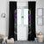 Witch Skull Window Curtain Don't Make Me Get The Flying Monkey - Wonder Print Shop