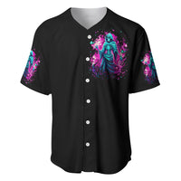 Witch Skull Baseball Jersey Don't Be So Quick To Judge Me - Wonder Print Shop