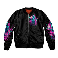 Witch Skull Bomber Jacket Don't Be So Quick To Judge Me - Wonder Print Shop