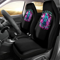 Witch Skull Car Seat Cover Don't Be So Quick To Judge Me - Wonder Print Shop