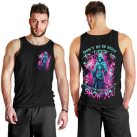 Witch Skull Men Tank Top Don't Be So Quick To Judge Me - Wonder Print Shop