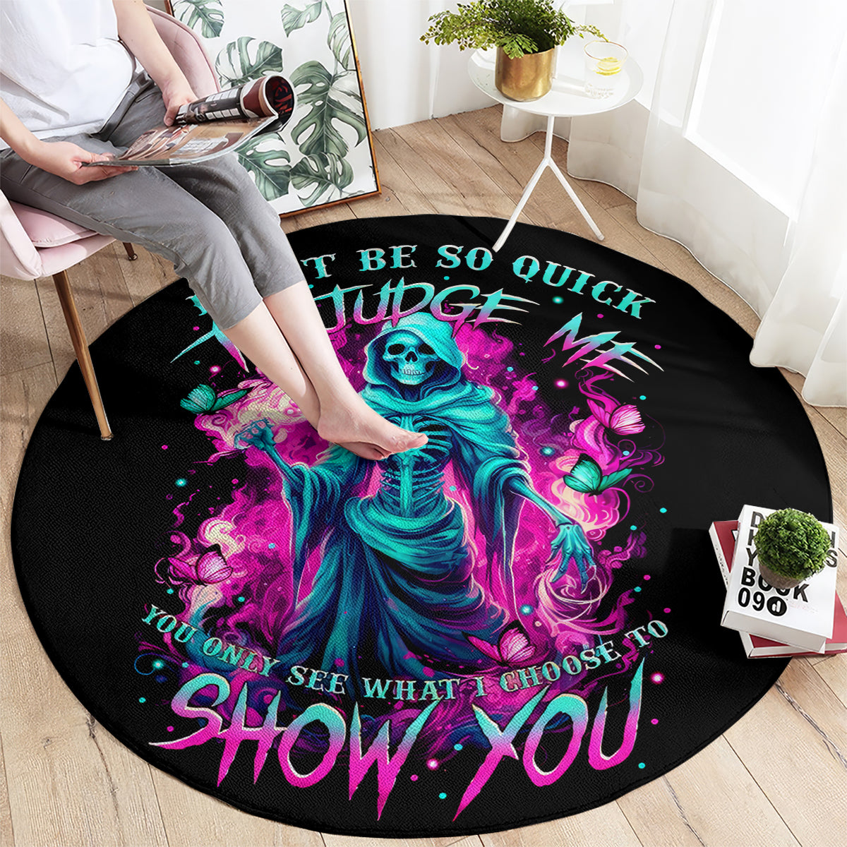 witch-skull-round-carpet-dont-be-so-quick-to-judge-me