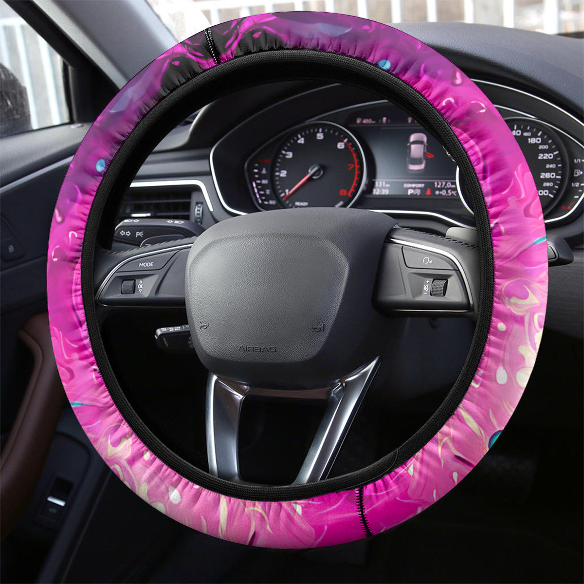 Witch Skull Steering Wheel Cover Don't Be So Quick To Judge Me - Wonder Print Shop