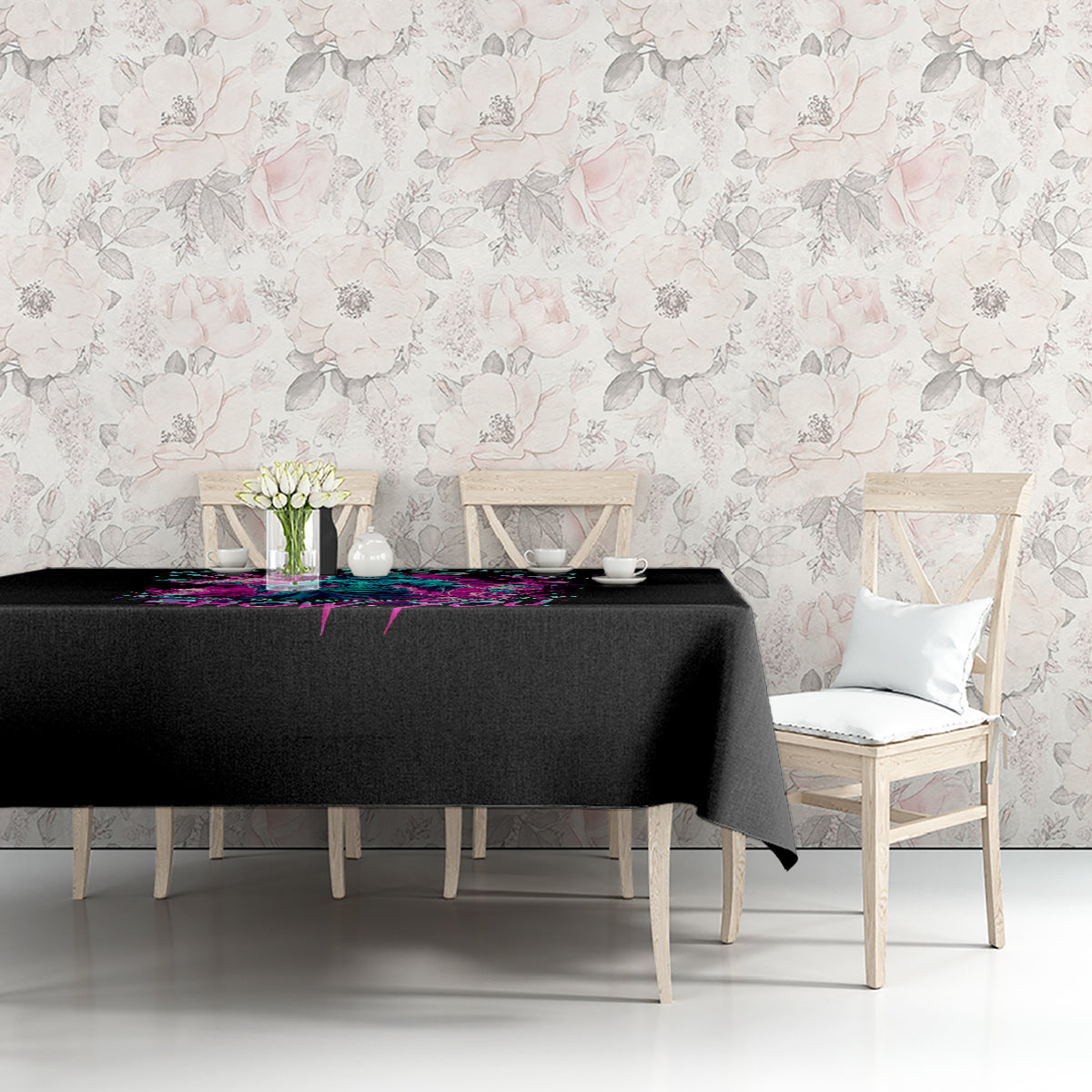 Witch Skull Tablecloth Don't Be So Quick To Judge Me - Wonder Print Shop
