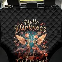 Fairy Skull Back Car Seat Cover Hello Darkness My Old Friend - Wonder Print Shop