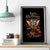 Fairy Skull Canvas Wall Art Hello Darkness My Old Friend - Wonder Print Shop