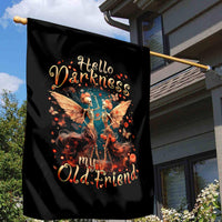 Fairy Skull Garden Flag Hello Darkness My Old Friend - Wonder Print Shop