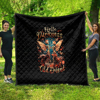 Fairy Skull Quilt Hello Darkness My Old Friend - Wonder Print Shop