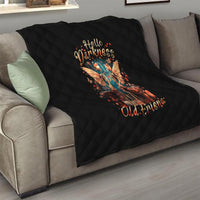 Fairy Skull Quilt Hello Darkness My Old Friend - Wonder Print Shop