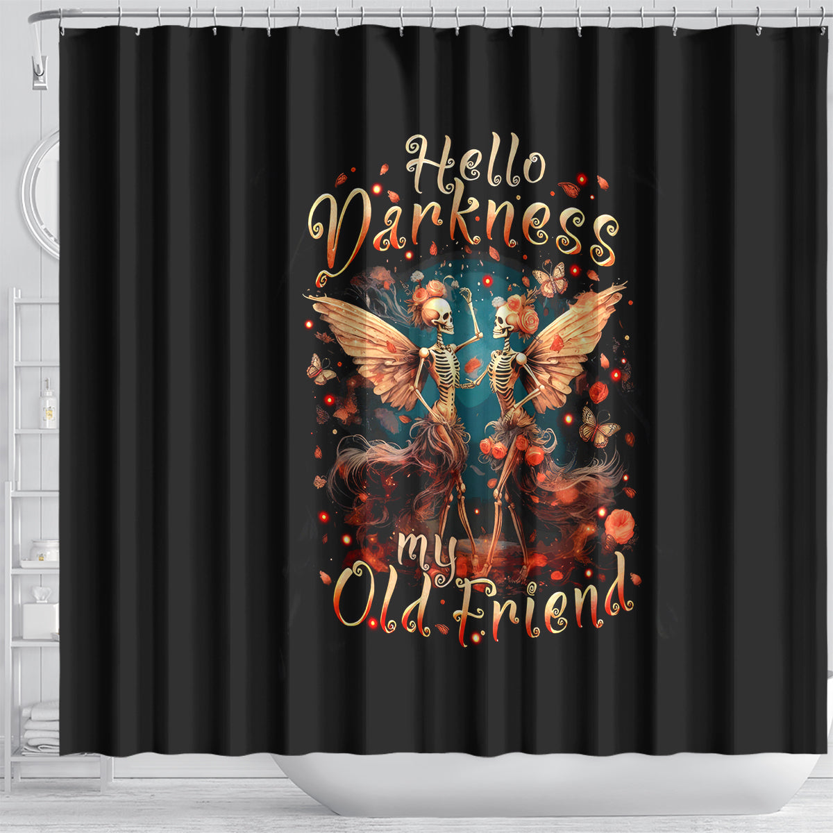 fairy-skull-shower-curtain-hello-darkness-my-old-friend