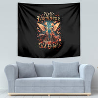 Fairy Skull Tapestry Hello Darkness My Old Friend - Wonder Print Shop
