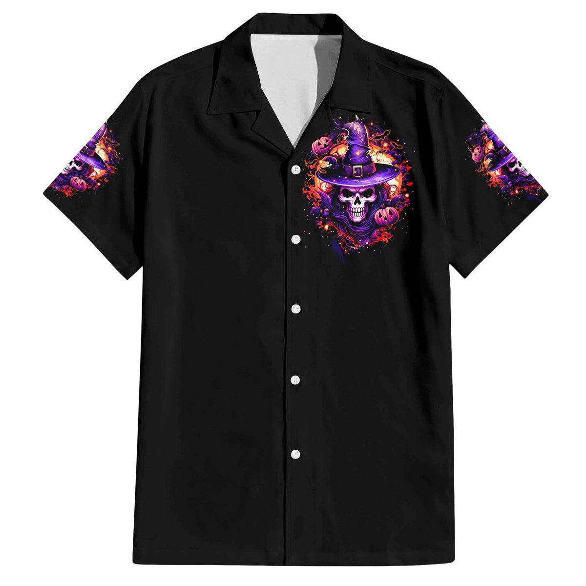 Witch Skull Family Matching Puletasi Dress and Hawaiian Shirt Don't Try To Figure Me Out - Wonder Print Shop