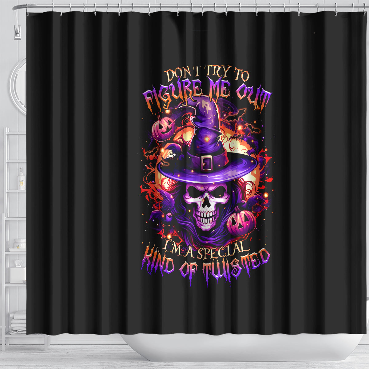 witch-skull-shower-curtain-dont-try-to-figure-me-out