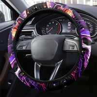 Witch Skull Steering Wheel Cover Don't Try To Figure Me Out - Wonder Print Shop