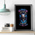 Wings Skull Canvas Wall Art Heaven Don't Want Me Hell Afraid I Take Over - Wonder Print Shop