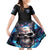 Wings Skull Family Matching Summer Maxi Dress and Hawaiian Shirt Heaven Don't Want Me Hell Afraid I Take Over - Wonder Print Shop