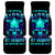 Flame Skull Car Mats I'm Never Alone My Demons With Me 24/7 - Wonder Print Shop