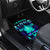 Flame Skull Car Mats I'm Never Alone My Demons With Me 24/7 - Wonder Print Shop