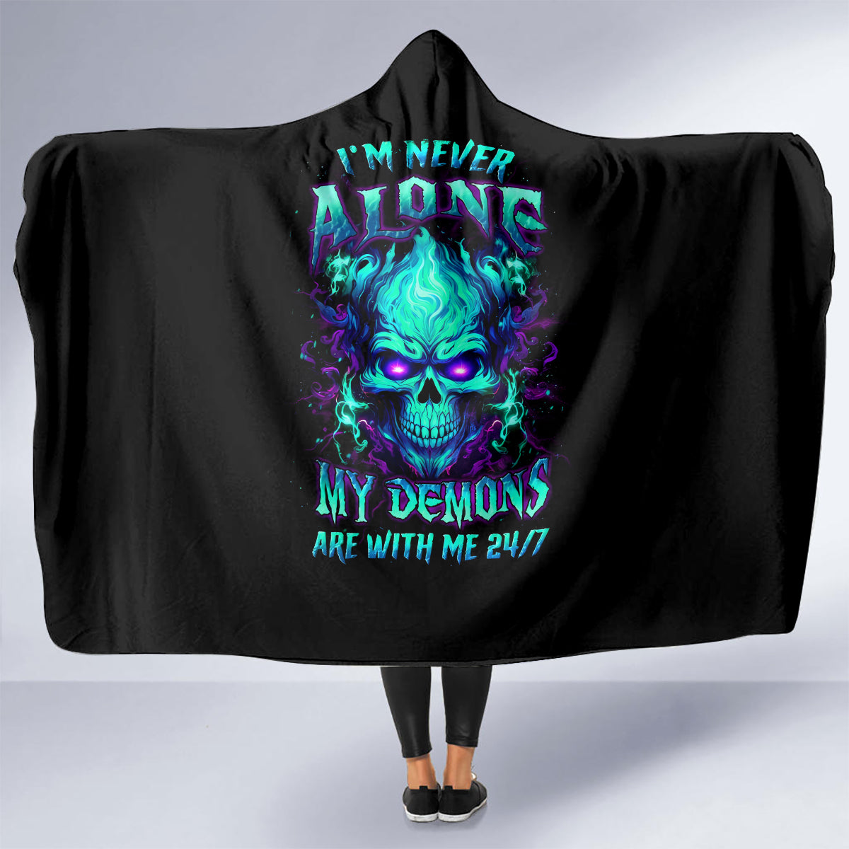 flame-skull-hooded-blanket-im-never-alone-my-demons-with-me-247