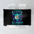 Flame Skull Tablecloth I'm Never Alone My Demons With Me 24/7 - Wonder Print Shop