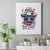 Bat Skull Canvas Wall Art I Talk I Smile But Be Carefull When I Silent - Wonder Print Shop