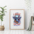 Bat Skull Canvas Wall Art I Talk I Smile But Be Carefull When I Silent - Wonder Print Shop
