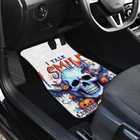 Bat Skull Car Mats I Talk I Smile But Be Carefull When I Silent - Wonder Print Shop