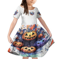 Bat Skull Family Matching Mermaid Dress and Hawaiian Shirt I Talk I Smile But Be Carefull When I Silent - Wonder Print Shop