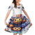 Bat Skull Family Matching Summer Maxi Dress and Hawaiian Shirt I Talk I Smile But Be Carefull When I Silent - Wonder Print Shop