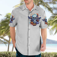 Bat Skull Hawaiian Shirt I Talk I Smile But Be Carefull When I Silent - Wonder Print Shop