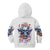 Bat Skull Kid Hoodie I Talk I Smile But Be Carefull When I Silent - Wonder Print Shop