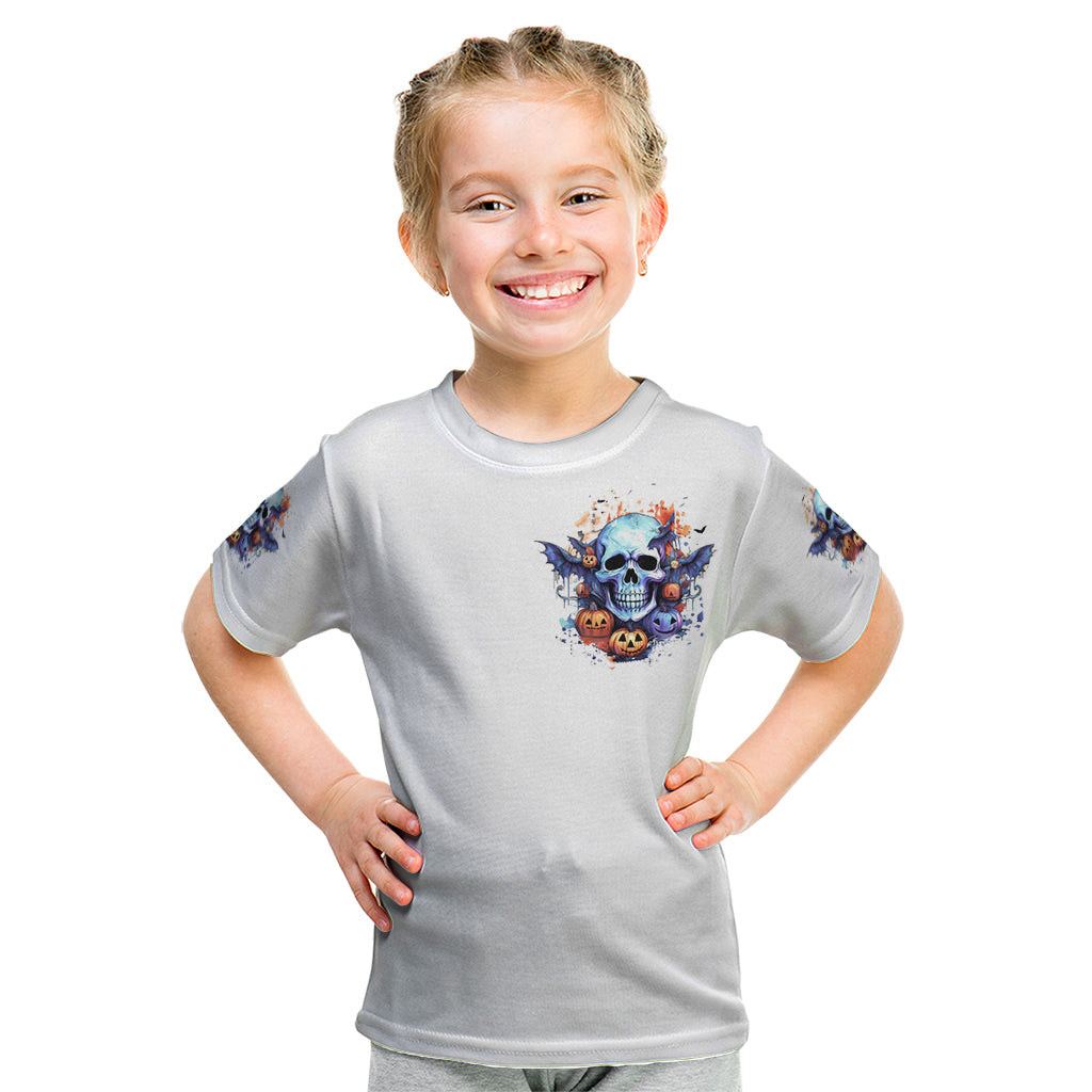 Bat Skull Kid T Shirt I Talk I Smile But Be Carefull When I Silent - Wonder Print Shop